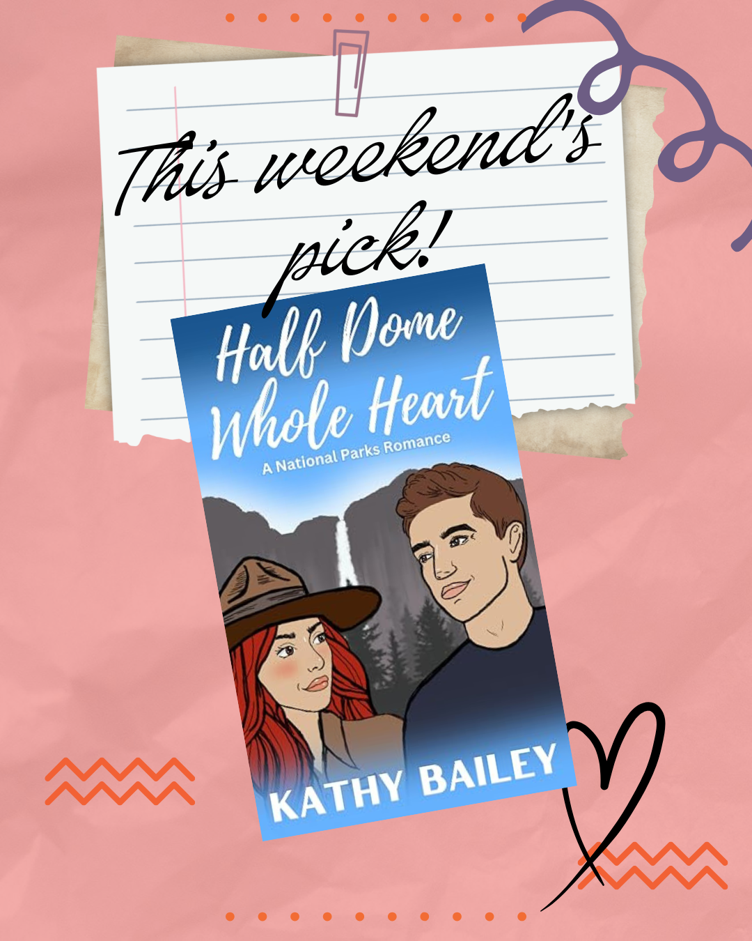 This weekend's pick! Half Dome Whole Heart by Kathy Bailey